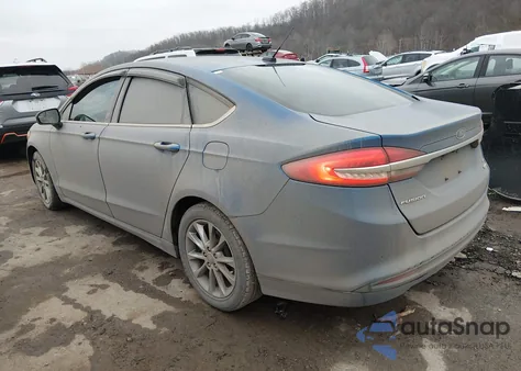 2017 Ford Fusion Se from USA, damaged, VIN 3FA6P0HD6HR346486
